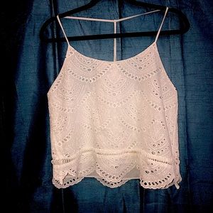 Lovers and Friends white strappy  top size M
